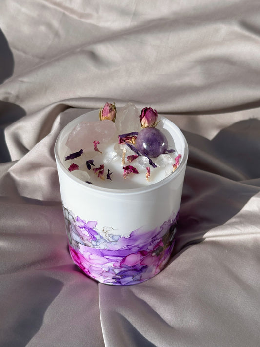 One of a Kind Crystal Candle - One Million Type